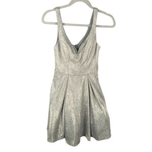 B Smart small sparkly dress zipper in back tulle skirt HOCO dress in sage/mint